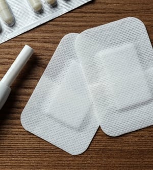 Nicotine patches.