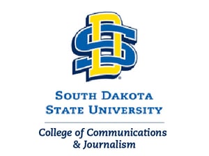 south Dakota State University College of Communications & Journalism logo
